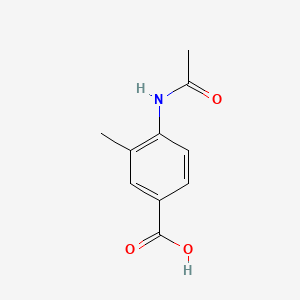 molecular formula C10H11NO3 B1274125 4-(乙酰氨基)-3-甲基苯甲酸 CAS No. 37901-92-1