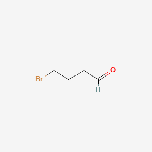molecular formula C4H7BrO B1274127 4-bromobutanal CAS No. 38694-47-2