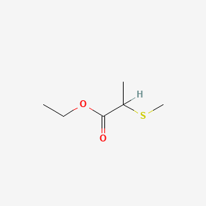 B1274134 Ethyl 2-(methylthio)propionate CAS No. 40800-76-8