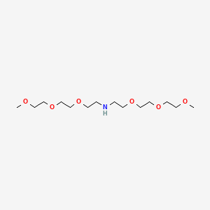 B1274135 Bis(2-(2-(2-methoxyethoxy)ethoxy)ethyl)amine CAS No. 41121-04-4