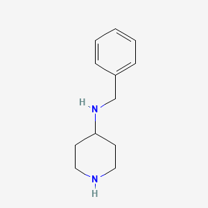 molecular formula C12H18N2 B1274140 N-苄基哌啶-4-胺 CAS No. 420136-94-3