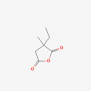 molecular formula C7H10O3 B1274141 3-Ethyl-3-methyloxolane-2,5-dione CAS No. 50598-33-9