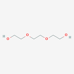 molecular formula C6H14O4<br>HOCH2(CH2CH2O)2CH2OH<br>C6H14O4 B127415 Triethylene glycol CAS No. 145112-98-7