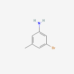 molecular formula C7H8BrN B1274160 3-Bromo-5-methylaniline CAS No. 74586-53-1