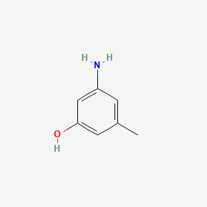 molecular formula C7H9NO B1274162 3-Amino-5-methylphenol CAS No. 76619-89-1