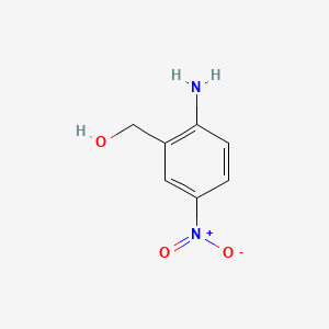 molecular formula C7H8N2O3 B1274163 (2-amino-5-nitrophenyl)methanol CAS No. 77242-30-9