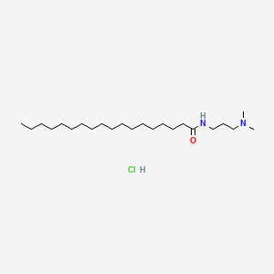 molecular formula C23H49ClN2O B1274166 N-(3-(Dimethylamino)propyl)stearamide monohydrochloride CAS No. 83607-13-0