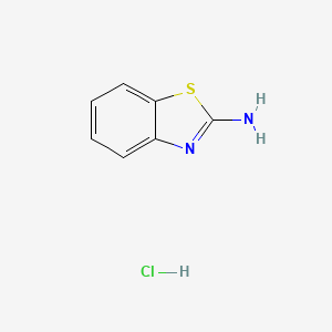 molecular formula C7H7ClN2S B1274193 2-Aminobenzothiazole Hydrochloride CAS No. 94787-08-3