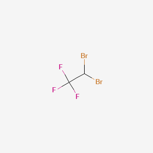 molecular formula C2HBr2F3 B1274196 1,1-DIBROMO-2,2,2-TRIFLUOROETHANE CAS No. 354-30-3