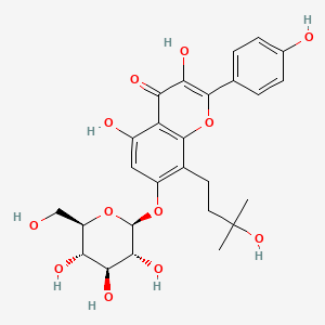 molecular formula C26H30O12 B12741970 Amurensin CAS No. 641-94-1