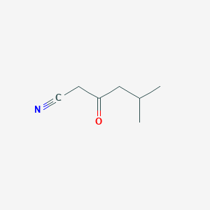 molecular formula C7H11NO B1274202 5-Methyl-3-oxohexanenitrile CAS No. 64373-43-9