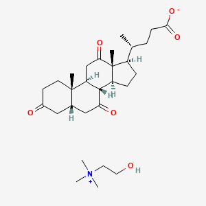 molecular formula C29H47NO6 B12742099 Choline dehydrocholate CAS No. 4201-78-9