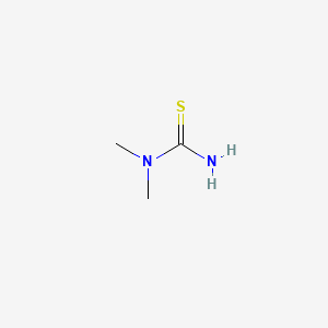 molecular formula C3H8N2S B1274211 N,N-Dimethylthiourea CAS No. 6972-05-0
