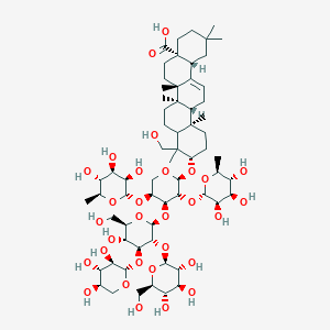 molecular formula C64H104O30 B127422 Dipsacus saponin C CAS No. 152406-43-4
