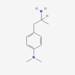 molecular formula C11H18N2 B1274226 4-(2-aminopropyl)-N,N-dimethylaniline CAS No. 57580-63-9