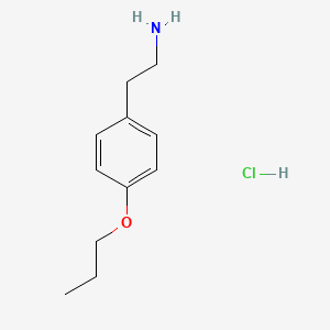 2-(4-Propoxyphenyl)-1-ethanamine hydrochloride
