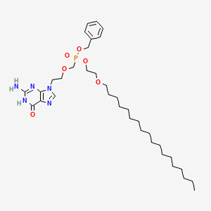 molecular formula C35H58N5O6P B12742289 Ode-bn-pmeg CAS No. 1626364-18-8