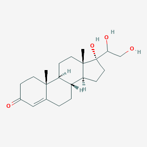 molecular formula C21H32O4 B127423 17,20,21-Trihydroxypregn-4-en-3-one CAS No. 5786-59-4