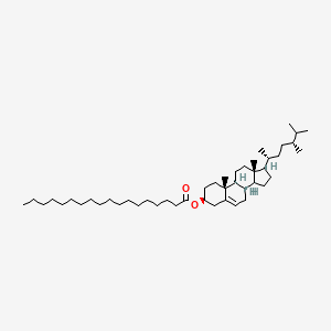 molecular formula C46H82O2 B12742344 Campesteryl stearate CAS No. 55064-20-5