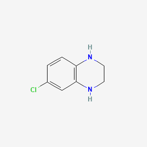 molecular formula C8H9ClN2 B1274241 6-Chloro-1,2,3,4-tetrahydroquinoxaline CAS No. 73855-45-5
