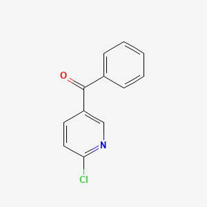 molecular formula C12H8ClNO B1274251 2-Chloro-5-benzoylpyridine CAS No. 79567-66-1