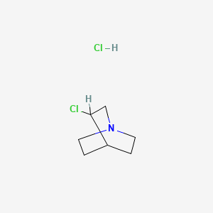molecular formula C7H13Cl2N B1274263 3-Chloroquinuclidine hydrochloride CAS No. 33601-77-3