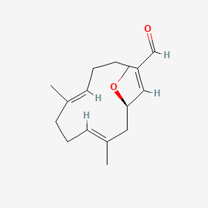 molecular formula C16H24O2 B12742689 Madolin L CAS No. 265319-51-5