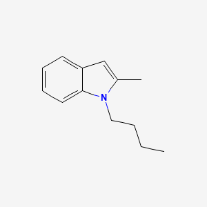 molecular formula C13H17N B1274270 1-Butyl-2-methylindole CAS No. 42951-35-9