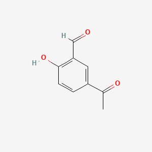 molecular formula C9H8O3 B1274271 5-Acetylsalicylaldehyde CAS No. 68840-08-4