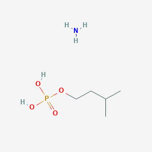 molecular formula C5H16NO4P B12742773 Isoamyl ammonium phosphate CAS No. 70714-97-5