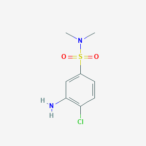 3-amino-4-chloro-N,N-dimethylbenzenesulfonamide
