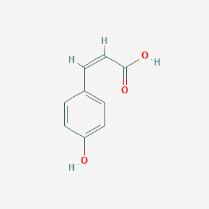 molecular formula C₉H₈O₃ B127431 cis-p-Coumaric acid CAS No. 4501-31-9