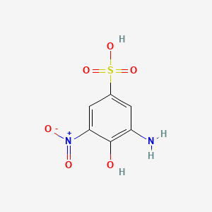 3-Amino-4-hydroxy-5-nitrobenzenesulfonic acid