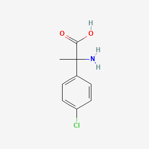 2-amino-2-(4-chlorophenyl)propanoic Acid