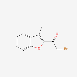 2-Bromo-1-(3-methyl-1-benzofuran-2-yl)ethanone