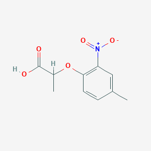 2-(4-Methyl-2-nitrophenoxy)propanoic acid