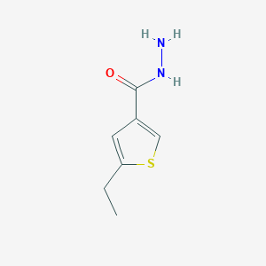 5-Ethylthiophene-3-carbohydrazide