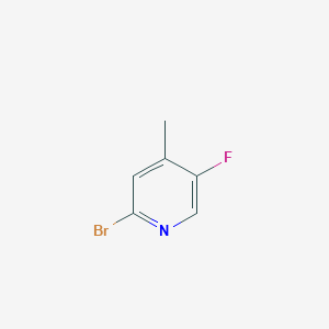 molecular formula C6H5BrFN B1274370 2-Bromo-5-fluoro-4-methylpyridine CAS No. 885168-20-7