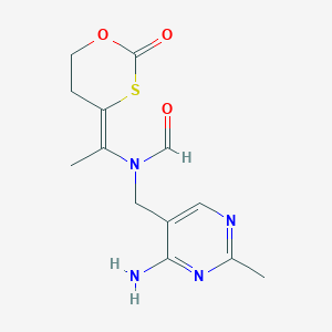 molecular formula C₁₃H₁₆N₄O₃S B127439 环胞噻胺 CAS No. 6092-18-8