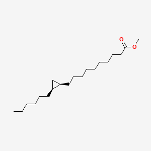 molecular formula C20H38O2 B12743957 Lactobacillic acid methyl ester CAS No. 112418-57-2