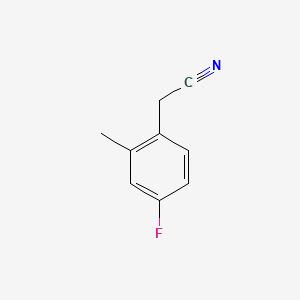 2-(4-Fluoro-2-methylphenyl)acetonitrile