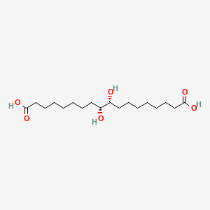 molecular formula C18H34O6 B12744058 Phloionic acid CAS No. 23843-52-9