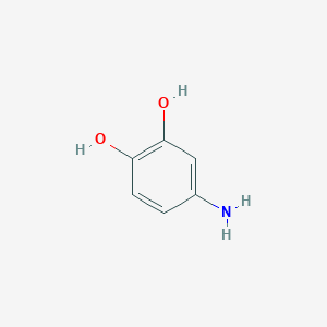 molecular formula C6H7NO2 B127442 4-氨基邻苯二酚 CAS No. 13047-04-6