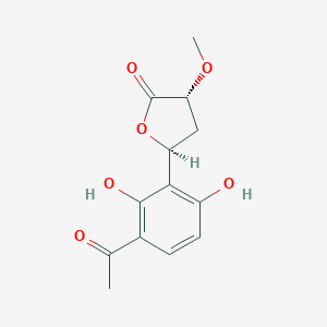 molecular formula C13H14O6 B127444 Antafumicin A CAS No. 151271-54-4
