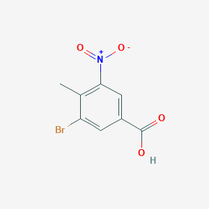 3-Bromo-4-methyl-5-nitrobenzoic acid