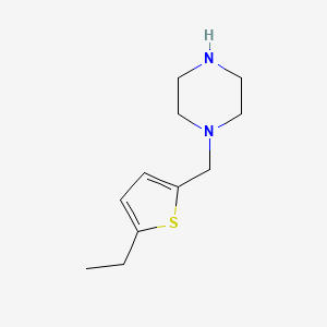 molecular formula C11H18N2S B1274469 1-[(5-Ethylthien-2-yl)methyl]piperazine CAS No. 523981-54-6