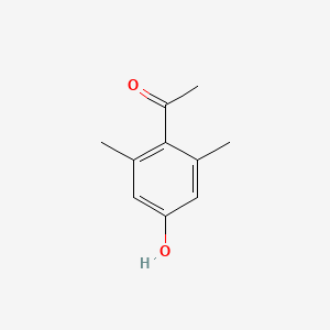 molecular formula C10H12O2 B1274479 1-(4-Hydroxy-2,6-dimethylphenyl)ethanone CAS No. 91060-92-3