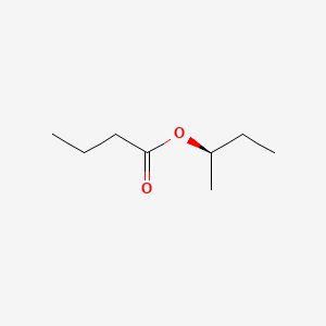 molecular formula C8H16O2 B12744839 (-)-2-Butyl butyrate CAS No. 89378-59-6