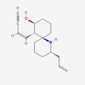 molecular formula C17H25NO B12744853 Histrionicotoxin 259 CAS No. 67217-83-8
