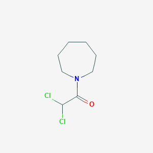 molecular formula C8H13Cl2NO B1274489 1-(Dichloroacetyl)hexahydro-1H-azepine CAS No. 64661-12-7